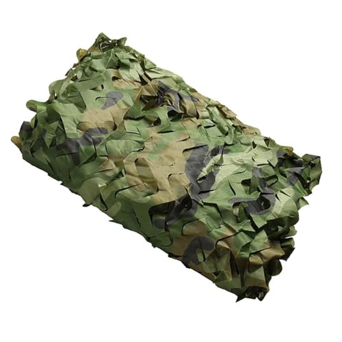 JEDAL Grünes Tarnung Netz Sonnenschutz Camouflage Netz Army tarnnetz für Camping Militär Jagd Schießen Verstecken Gartendekoration 1m 2m 3.0m 4m 5m 6m 8m 10m (Größe : 2.5mx6.5m) von JEDAL