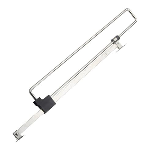 Kleiderschrank Kleiderstange, ausziehbare Hosenaufhängung, ausziehbare Schiene Teleskopstange Kleiderstange Gleitbügel Kleiderstange zum Herausziehen (Größe : 250mm) von JEDAL