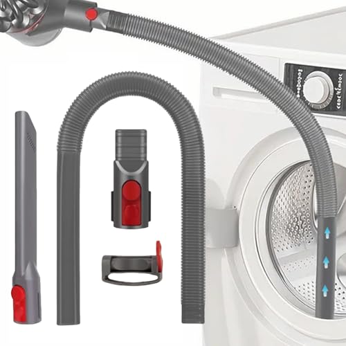 JEDELEOS Trocknerentlüftungs-Reinigungsset für Dyson V7, V8, V10, V11, V12, V15, Gen 5, Detect Absolute Cyclone Outsize Slim Staubsauger, flexible Düse, Schlauchtrockner, Fusselentfernungsaufsätze mit von JEDELEOS