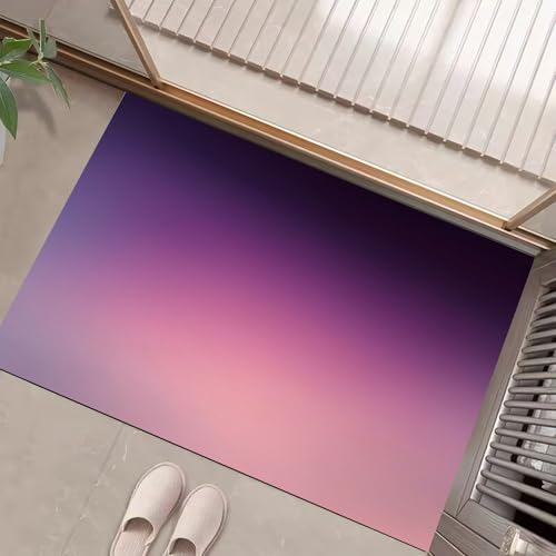 Dunkelviolett Waschbarer Teppich Hintergrund Mit Farbverlauf Muster 80X120Cm Elegante Ästhetik Eingangsbereich Modern Fußmatte Badezimmerteppich Weich Rutschfest Kleiner Kurzflor Bad Schlafzimmer Dunkelviolett Waschbarer Teppich Hintergrund Mit Farbverlauf Muster 80X120Cm Elegante Ästhetik Eingangsbereich Modern Fußmatte Badezimmerteppich Weich Rutschfest Kleiner Kurzflor Bad Schlafzimmer von JEDTAKCT