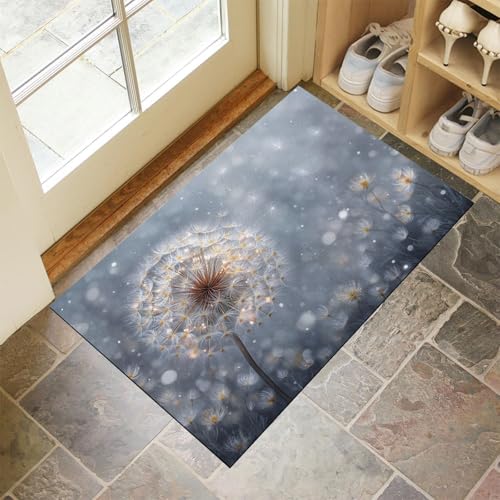 JEDTAKCT 3D Polka Dot Löwenzahn Fußmatte Teppich Pflanzenlandschaft Kurzflor Fussmatte Grau Türmatte rutschfest Waschbarer Retro Teppich Für Esszimmer Flur Eingangsbereich Fußabtreter 60X90Cm JEDTAKCT 3D Polka Dot Löwenzahn Fußmatte Teppich Pflanzenlandschaft Kurzflor Fussmatte Grau Türmatte rutschfest Waschbarer Retro Teppich Für Esszimmer Flur Eingangsbereich Fußabtreter 60X90Cm von JEDTAKCT