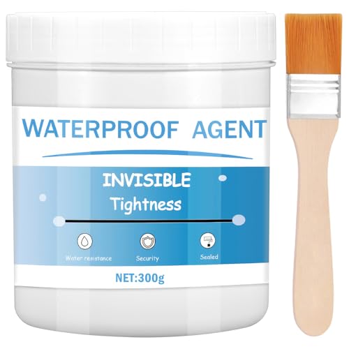 JEDWKFA 300g Transparenter Wasserdichter Beschichtungsmittel, Dichtmasse Wasserdicht, Wasserdichte Beschichtungsmittel, Wasserfester Kleber, für Toilette, Badezimmer, Fliesen, Wände, Dach JEDWKFA 300g Transparenter Wasserdichter Beschichtungsmittel, Dichtmasse Wasserdicht, Wasserdichte Beschichtungsmittel, Wasserfester Kleber, für Toilette, Badezimmer, Fliesen, Wände, Dach von JEDWKFA