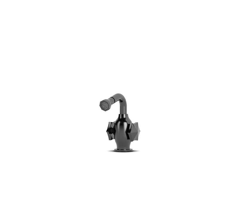 JEE-O Bloom Bidetarmatur, PVD gun metal, 600-4106 600-4106 von JEE-O