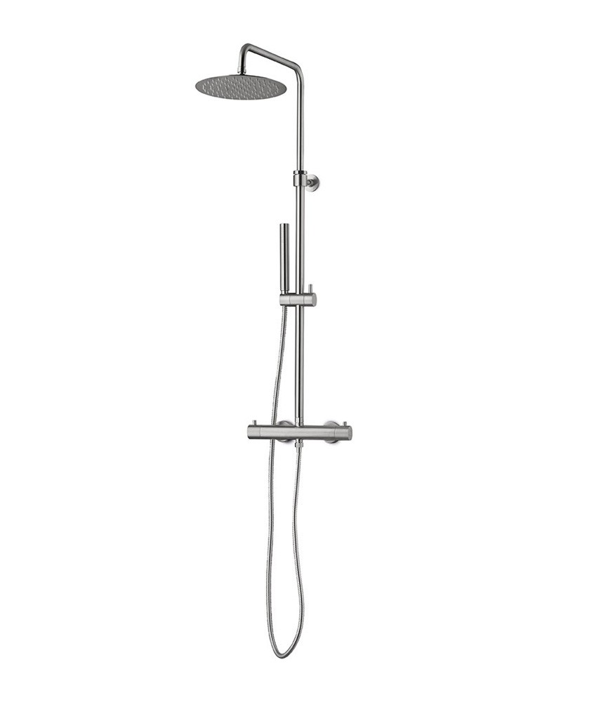 JEE-O Slimlime Shower Set, edelstahl gebürstet, 800-6610 800-6610 von JEE-O