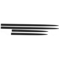 Jeffergarden - Eosnow 4PCS Karosserie-Seitenverkleidung, wasserdicht, hellschwarz, universeller Türschutz, automatische Modifikation von JEFFERGARDEN