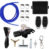 Eosnow Drahtloser Abgasausschnitt Ventil Controller Kit Vakuum Fernbedienung Universal für Auto von JEFFERGARDEN