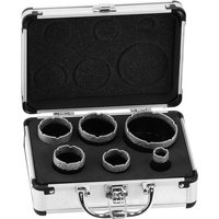 Jeffergarden - Eosnow Lochsgen-Set, 6-in-1, Diamant-Fliesen-Hohlkernbohrer, Handwerkzeuge, Hardware mit Box, 20-68 mm, M14 von JEFFERGARDEN