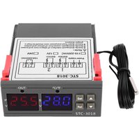 Eosnow STC-3018 Digitaler Temperatur-Controller-Sensor-Thermostat mit NTC-Kabellänge 1M (24 V) von JEFFERGARDEN