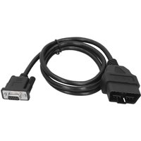 Jeffergarden - 16Pin OBD2 zu RS232 DB9 Auto Diagnose Interface Adapter Verlängerung Kabel Stecker Jeffergarden - 16Pin OBD2 zu RS232 DB9 Auto Diagnose Interface Adapter Verlängerung Kabel Stecker von JEFFERGARDEN