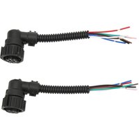 Jeffergarden 2PCS Rücklicht Kabelbaum Stecker Rücklicht Kabelbaum Ersatz für Vauxhall Movano I Vivaro von JEFFERGARDEN