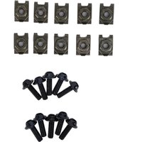 516MM Motorrad Verkleidung Körper Bolzen Kit Schraube Spire Speed ​​Fastener Clip Mutter - Jeffergarden von JEFFERGARDEN