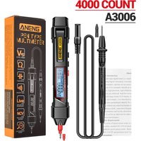 Jeffergarden - Aneng A3006 Stifttyp Digital Multimeter 4000 Zählen Sie ac/dc -Spannungstester Null Feuerleitungsdetektorwiderstandskapazität und von JEFFERGARDEN