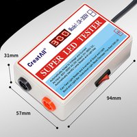 Jeffergarden - CA-300V Tragbare LED-Lampe Perlen Light Bar tv Backlight Tester Strips Board Test Tool Kapazität Diodenspannungstest mit Switch von JEFFERGARDEN