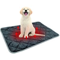 Jeffergarden Haustier warmes Pad Katzen Hitze Matte Schlaf Bett Kissen Skidessicher für häusliche Winter dunkelblau mit grauem Trimmen m Jeffergarden Haustier warmes Pad Katzen Hitze Matte Schlaf Bett Kissen Skidessicher für häusliche Winter dunkelblau mit grauem Trimmen m von JEFFERGARDEN