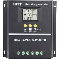 Jeffergarden MPPT-Solarladeregler, Dual-USB-Anschluss, hintergrundbeleuchtetes LCD-Display, Solarpanel-Regler, 12 V, 24 V, 36 V, 48 V, adaptiv Jeffergarden MPPT-Solarladeregler, Dual-USB-Anschluss, hintergrundbeleuchtetes LCD-Display, Solarpanel-Regler, 12 V, 24 V, 36 V, 48 V, adaptiv von JEFFERGARDEN