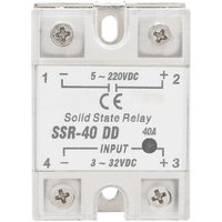 Jeffergarden - SSR-40 dd 40A 5-220VDC Halbleiterrelais für industrielle Automatisierungsprozesse von JEFFERGARDEN