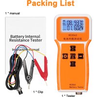 Jeffergarden - RC3563 200 ω 100V Handheld Tragbarer Batterie-Internalwiderstandsspannungstester 3-stellige Anzeige hochpreale echte vier von JEFFERGARDEN
