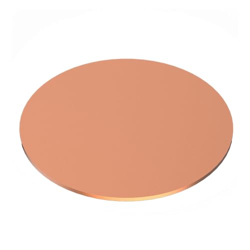 Metal Copper Plate Solid Copper Round Plate,99.99% High Purity Metal Disc For Metalworking, Custom Diy Projects(1.5 * 85/1pcs) von JEJKSXZTO
