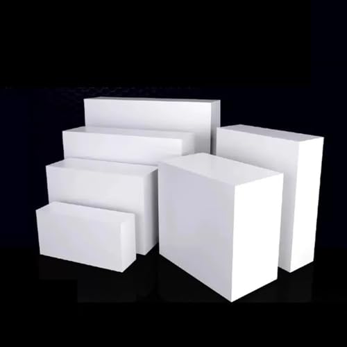 PTFE-Platte, PTFE-Kunststoffplatte, Teflonplatte, 1 Stück, weiß, Dicke 0,5–50 mm, Größe 100 x 100–150 x 150 mm(Thickness 3mm) von JEJKSXZTO