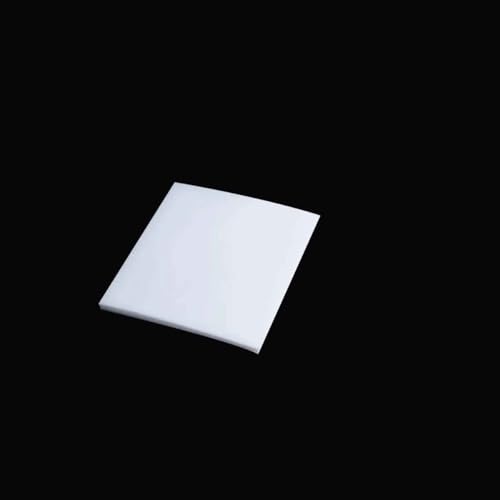 PTFE-Platte, PTFE-Kunststoffplatte, Teflonplatte, 1 Stück PTFE-Platte, mehrere Größen, -190 °C bis 280 °C, 1500 Volt, chemische Beständigkeit(250x250x10mm) von JEJKSXZTO