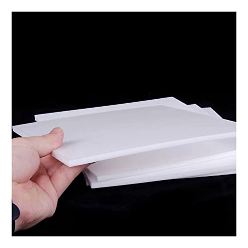 PTFE-Plattenblatt, PTFE-Kunststoffblatt, Teflonblatt, Dicke 0,3–10 mm, mehrere Größen(150x150mm,2mm 1Pcs) von JEJKSXZTO
