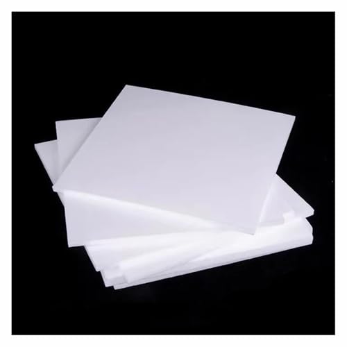 PTFE-Plattenblatt, PTFE-Kunststoffblatt, Teflonblatt, weiß, 0,3–10 mm, mehrere Größen(100x150mm,3mm 1Pcs) von JEJKSXZTO