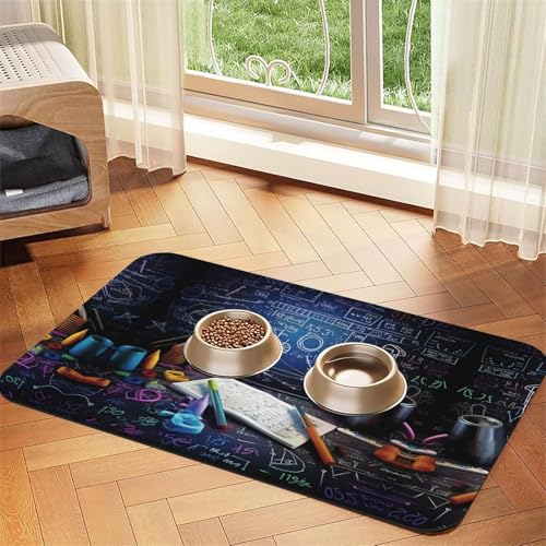 JEKYDOSD Saugfähige Leder-Tischdecke mit Mathe-Formel-Druck, perfekt für Hunde, Katzen und andere Haustiere JEKYDOSD Saugfähige Leder-Tischdecke mit Mathe-Formel-Druck, perfekt für Hunde, Katzen und andere Haustiere von JEKYDOSD