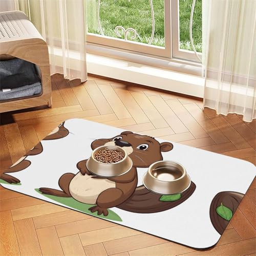 Naughty Beaver Print Pet Absorbent Leather Tablecloth Perfect for Dogs, Cats, and Other Pets Naughty Beaver Print Pet Absorbent Leather Tablecloth Perfect for Dogs, Cats, and Other Pets von JEKYDOSD