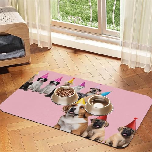 Saugfähige Leder-Tischdecke mit französischer Bulldogge, perfekt für Hunde, Katzen und andere Haustiere Saugfähige Leder-Tischdecke mit französischer Bulldogge, perfekt für Hunde, Katzen und andere Haustiere von JEKYDOSD