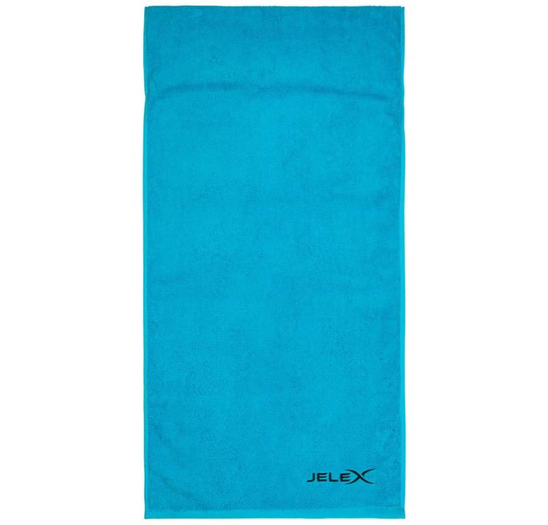 JELEX Sporthandtuch "100FIT" Fitness Handtuch mit Zip-Tasche, multifunktionales Sporthandtuch, Reißverschlusstasche JELEX Sporthandtuch "100FIT" Fitness Handtuch mit Zip-Tasche, multifunktionales Sporthandtuch, Reißverschlusstasche von JELEX