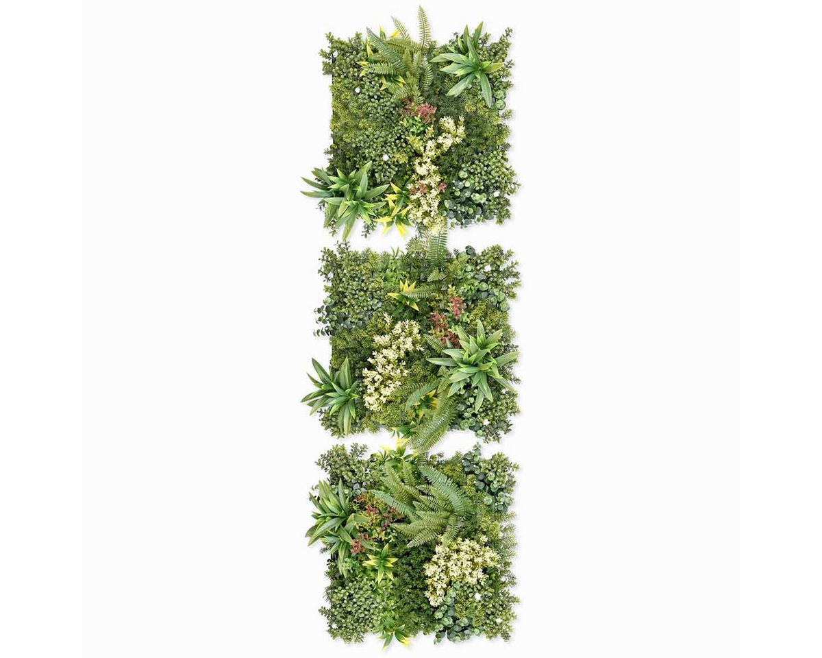 Kunstpflanze Künstliche Pflanzenwand Indoor & Outdoor, Blumenwand, Green Wall Sommerwiese, JELLE & JACOB, Höhe 50 cm, pflegeleicht & langlebig für Wohlfühl-Atmosphäre Kunstpflanze Künstliche Pflanzenwand Indoor & Outdoor, Blumenwand, Green Wall Sommerwiese, JELLE & JACOB, Höhe 50 cm, pflegeleicht & langlebig für Wohlfühl-Atmosphäre von JELLE & JACOB
