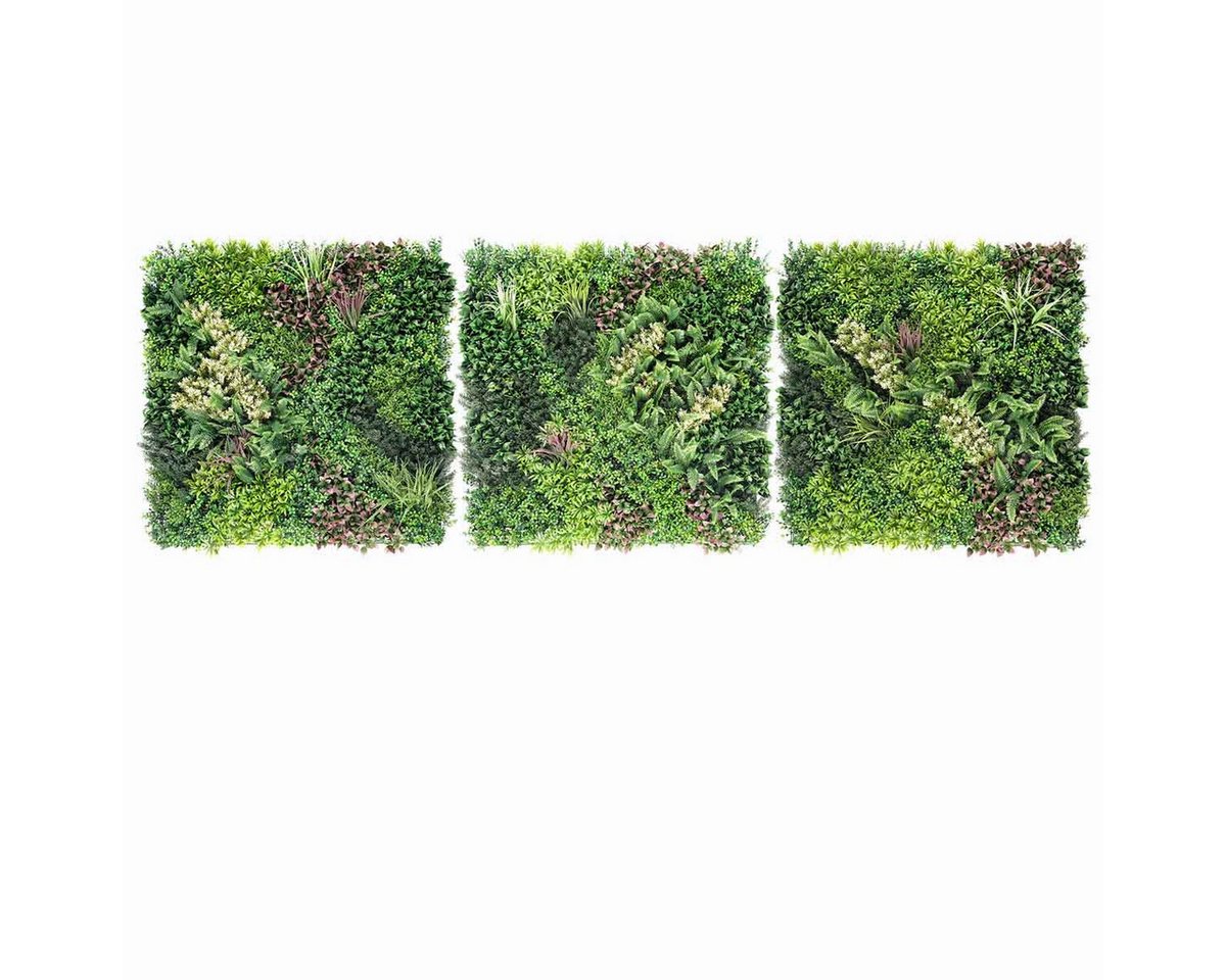 Kunstpflanze Künstliche Pflanzenwand Indoor & Outdoor, Blumenwand, Green Wall Urban Jungle, JELLE & JACOB, Höhe 100 cm, pflegeleicht & langlebig für Wohlfühl-Atmosphäre Kunstpflanze Künstliche Pflanzenwand Indoor & Outdoor, Blumenwand, Green Wall Urban Jungle, JELLE & JACOB, Höhe 100 cm, pflegeleicht & langlebig für Wohlfühl-Atmosphäre von JELLE & JACOB