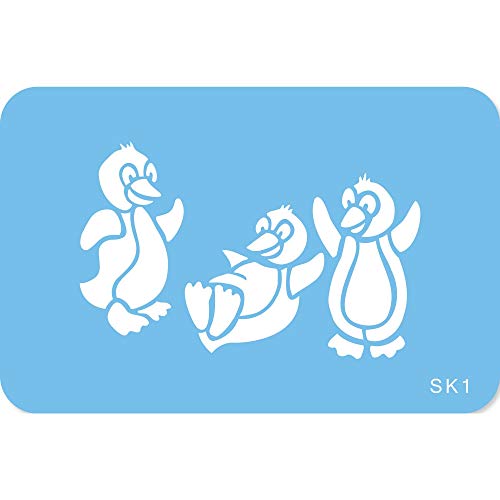 JEM SK1 Penguin-Schablone, Kunststoff, Blau, 15 x 1 x 15 cm JEM SK1 Penguin-Schablone, Kunststoff, Blau, 15 x 1 x 15 cm von PME