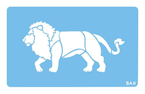 JEM Löwenschablone, Kunststoff, Blau, 15 x 1 x 15 cm von PME