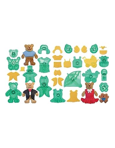 PME 101CF001 JEM Ausstechformen für Teddybär zum Anziehen, Sortiment, 16-teilig, Kunststoff, Ivory, 10 x 2.5 x 19 cm PME 101CF001 JEM Ausstechformen für Teddybär zum Anziehen, Sortiment, 16-teilig, Kunststoff, Ivory, 10 x 2.5 x 19 cm von PME