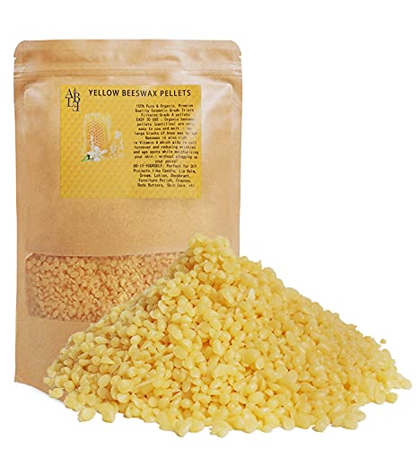 JEMESI Bienenwachs Pastillen, 500g Natürliches Bienenwachs, Hervorragend Geeignet für Naturkosmetik, Salben, Seife und Kerzen Herstellung JEMESI Bienenwachs Pastillen, 500g Natürliches Bienenwachs, Hervorragend Geeignet für Naturkosmetik, Salben, Seife und Kerzen Herstellung von JEMESI