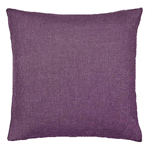 JEMIDI 2x Kissenbezug Kissenhülle 40x40 cm - 2er Set Kissen Bezüge Kissenhüllen im Leinenlook - Doppelpack Kissen Bezug Hülle - versch. Farben von JEMIDI