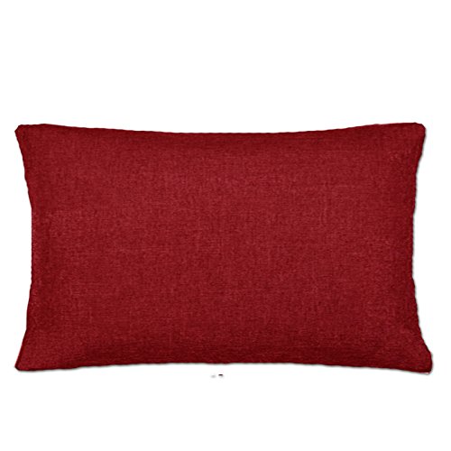 JEMIDI 2X Kissenbezug Kissenhülle 40x60 cm - 2er Set Kissen Bezüge Kissenhüllen im Leinenlook - Doppelpack Kissen Bezug Hülle - versch. Farben von JEMIDI