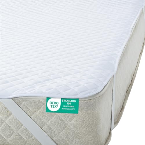 JEMIDI Matratzenschoner gebürstet wasserdicht - 180 x 200cm - Matratzenschonbezüge für 180 x 200cm Matratzen - Spannbettlaken Schoner für Inkontinenz - Mattress Protector JEMIDI Matratzenschoner gebürstet wasserdicht - 180 x 200cm - Matratzenschonbezüge für 180 x 200cm Matratzen - Spannbettlaken Schoner für Inkontinenz - Mattress Protector von JEMIDI