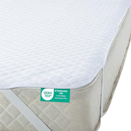 JEMIDI Matratzenschoner gebürstet wasserdicht - 90 x 200cm - Matratzenschonbezüge für 90 x 200cm Matratzen - Spannbettlaken Schoner für Inkontinenz - Mattress Protector von JEMIDI