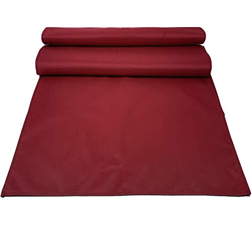 JEMIDI Outdoor Tischläufer 50x150cm Läufer Tischband wasserabweisend - Tischläufer Bordeaux von JEMIDI