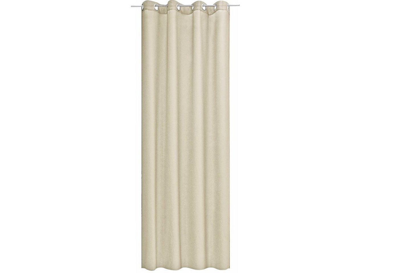 JEMIDI Scheibengardine Vorhang blickdicht mit Ösen - Dekoschal 100% Polyester - Montage, (1 St) von JEMIDI