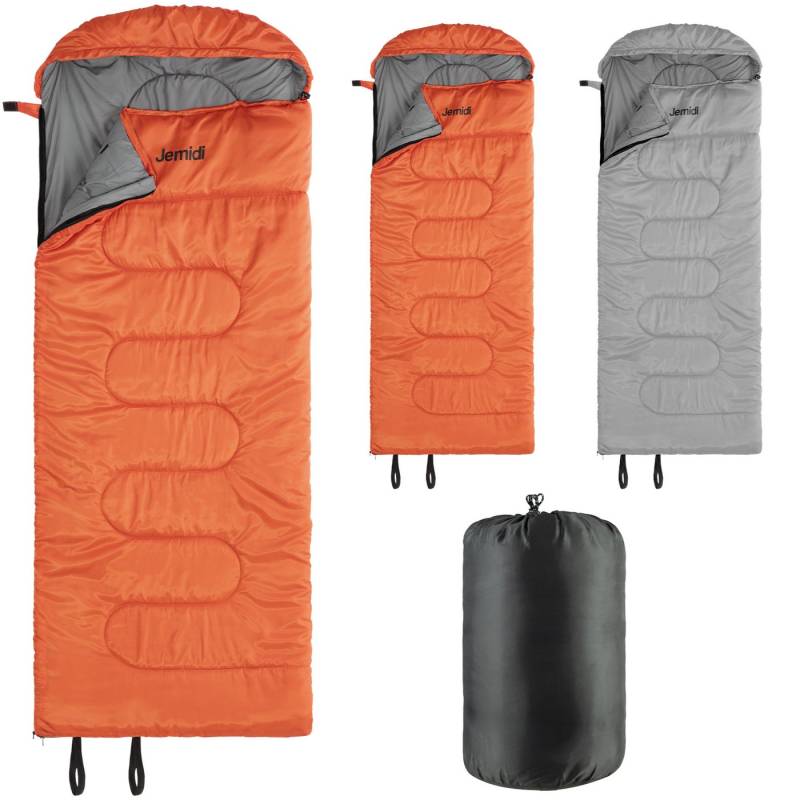 JEMIDI Schlafsack Schlafsack Winter Sommer Outdoor - Für bis zu -5℃ - Deckenschlafsack (1 tlg) von JEMIDI