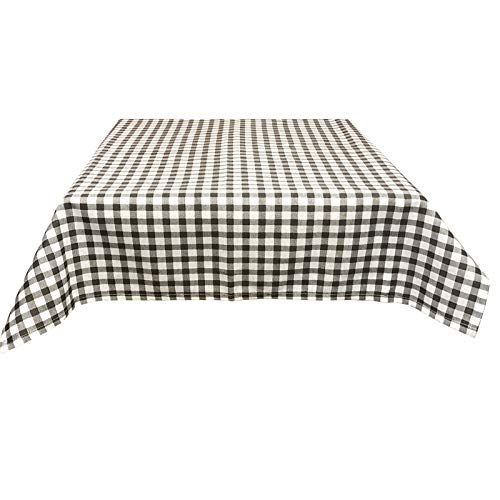 JEMIDI Stofftischdecke Bierbanktischdecke für Biertische Tischdecke Bierbank Bierzelt Bierzelttisch Garnitur Biertische Tischdecken Decke Tisch 90cm x 240cm für Biertische Grau Karo von JEMIDI