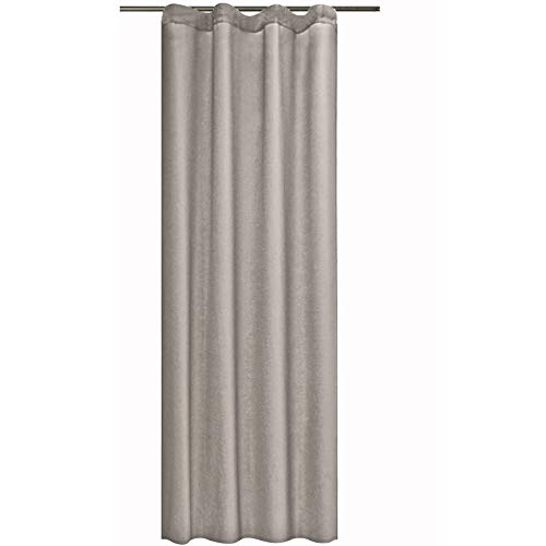JEMIDI Vorhang Blickdicht - Gardine mit Kräuselband Universalband - 100% Polyester Dekoschal lang für Wohnzimmer Schlafzimmer - einfache Montage JEMIDI Vorhang Blickdicht - Gardine mit Kräuselband Universalband - 100% Polyester Dekoschal lang für Wohnzimmer Schlafzimmer - einfache Montage von JEMIDI