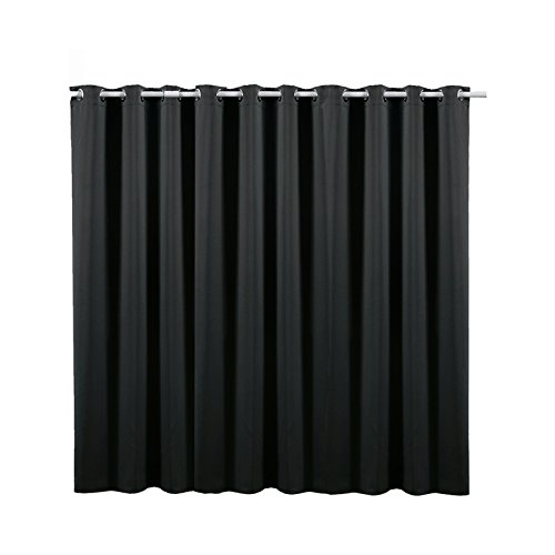 JEMIDI Vorhang blickdicht lichtundurchlässig - Gardine mit Ösen Anbringung - Ösenschal Dekoschal Verdunkelungsvorhang - 100% Polyester lang JEMIDI Vorhang blickdicht lichtundurchlässig - Gardine mit Ösen Anbringung - Ösenschal Dekoschal Verdunkelungsvorhang - 100% Polyester lang von JEMIDI