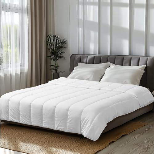 JEMIDI Winter Bettdecke 220x200 aus Polyester - warme Winterdecke Decke Duvet - weiche Winterbettdecke - Dicke Bettdecke - bügelfrei vakuumverpackt von JEMIDI
