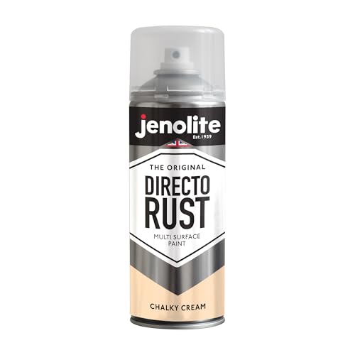 JENOLITE Directorust Sprühfarbe mit Kreide-Finish | CREME | 400ml | Sprühfarbe mit Kreideoptik für verschiedene Oberflächen | Für Innen- & Außenbereich | RAL 1015 JENOLITE Directorust Sprühfarbe mit Kreide-Finish | CREME | 400ml | Sprühfarbe mit Kreideoptik für verschiedene Oberflächen | Für Innen- & Außenbereich | RAL 1015 von JENOLITE