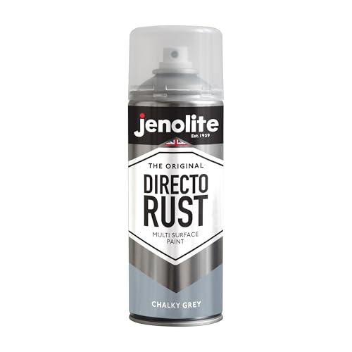 JENOLITE Directorust Sprühfarbe mit Kreide-Finish | GRAU | 400ml | Sprühfarbe mit Kreideoptik für verschiedene Oberflächen | Für Innen- & Außenbereich | PANTONE 7544U JENOLITE Directorust Sprühfarbe mit Kreide-Finish | GRAU | 400ml | Sprühfarbe mit Kreideoptik für verschiedene Oberflächen | Für Innen- & Außenbereich | PANTONE 7544U von JENOLITE