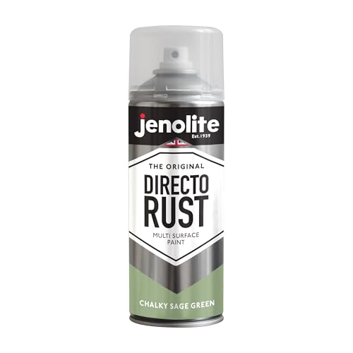 JENOLITE Directorust Sprühfarbe mit Kreide-Finish | SALBEIGRÜN | 400ml | Sprühfarbe mit Kreideoptik für verschiedene Oberflächen | Für Innen- & Außenbereich | RAL 7494C JENOLITE Directorust Sprühfarbe mit Kreide-Finish | SALBEIGRÜN | 400ml | Sprühfarbe mit Kreideoptik für verschiedene Oberflächen | Für Innen- & Außenbereich | RAL 7494C von JENOLITE